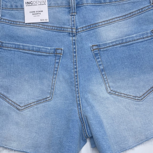 NWT INC Core Denim Shorts 2/26 - Picture 4 of 10